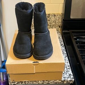 UGG Kids Black Boots